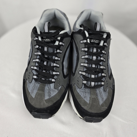 Skechers Men\'s Black and Gray Athletic Sneakers Sz 8 main image 6